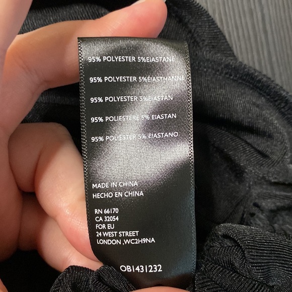 🏴‍☠️ DRAWSTRING MESH ADJUSTABLE SKIRT | Black | Size M 🏴‍☠️ - Picture 5 of 5